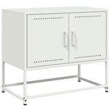 TV Cabinet White 68.5x39x60.5 cm Steel 846475
