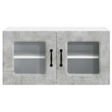 Dishwasher Panel Kalmar Concrete Grey 80 x 31 x 40 cm 884597