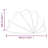 Pool Dome 440x220 cm 92299