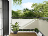 Balcony Screen Cream 75x1000 cm 100% Polyester Oxford 4000195