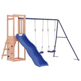 Outdoor Playset Douglas wood and blue 3155928