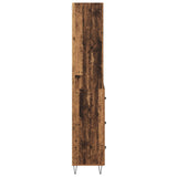 Highboard with Drawer 2 pcs Old Wood Engineered Wood 3415702