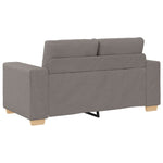 ZNTS 3 Piece Sofa Set with Cushions in Taupe Fabric 3324634