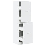 Apothecary Cabinet White 40x41x144.5 cm Engineered Wood 3309636