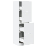 Apothecary Cabinet White 40x41x144.5 cm Engineered Wood 3309636