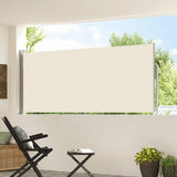 Retractable Side Awning 120 x 300 cm Cream 45360