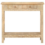 Console Table 80x35x74 cm Solid Mango Wood 320379