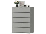 Chest of Drawers, 5-Drawer Storage Cabinets, Modern Dresser, Storage Drawer Unit for Bedroom T3398P555861