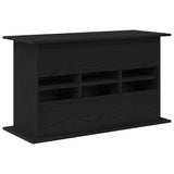 Aquarium Stand Black Oak 101x41x58 cm Engineered Wood 862156