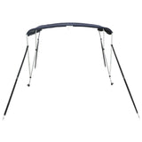 3-bow Bimini Top with Mesh Sidewalls 183xx137 cm 94842