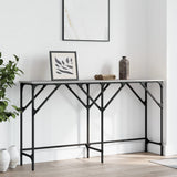 Console Table Grey Sonoma 140x29x75 cm Engineered Wood 837760