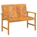 ZNTS 2 Piece Garden Lounge Set Solid Wood Acacia 362235