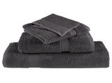 12 Piece Premium Towel Set SOLUND Anthracite 600 gsm 137571