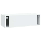 Wall-Mounted TV Cabinet White 98 x 41 x 30 cm Engineered Wood 898355