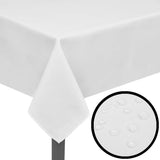 5 Tablecloths White 100 x 100 cm 130800