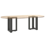 Coffee Table Legs T-Shaped 2 pcs Anthracite 38x25x cm Steel 4013026