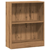 Bookcase Artisian Oak 60x24x76 cm Engineered Wood 855905