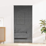 Insect Door Curtain Dark Grey 100x220 cm Bamboo 4017450