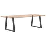 Dining Table Legs V-Shape 2 pcs Anthracite 80x cm Steel 4012574