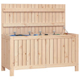 ZNTS Garden Storage Box 115x49x60 cm Solid Wood Pine 823836