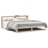 Bed Frame with Headboard without Mattress 200x200 cm 3306055