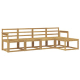 Outdoor Sofa Set 5 pcs White 249 x 122.5 x 73 cm 3387478