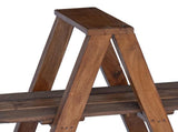 Folding Rack Brown 79.5 x 35 x 112 cm Solid Reclaim Wood 42012404