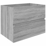 Sink Cabinet Grey Sonoma 60x38.5x45 cm Engineered Wood 815649