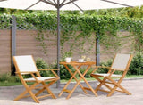 Bistro Set Cream White 3281796
