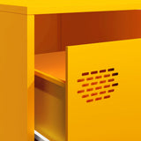 TV Cabinet Mustard Yellow 202x39x43.5 cm Cold-rolled Steel 3307152