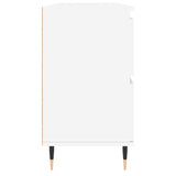 Bathroom Cabinet White 80x33x60 cm Engineered Wood 831644