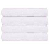 Sauna Towels "FROGN" 4 pcs White 80x200 cm 360 gsm 136662