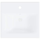 Bathroom Furniture Set White Engineered Wood 3071351