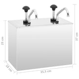 Sauce Dispenser Stainless Steel 2 x 3.5 L 51233