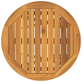 Garden Bistro Set 3 pcs Brown Solid acacia wood 42000949