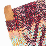 Folding Chindi Chair Multicolours Fabric 286608