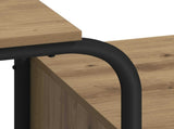 Desk with Storage Artisan Oak 145 x 50 x 75 cm 8008013