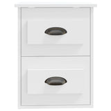 Wall-mounted Bedside Cabinets 2 pcs White 41.5x36x53cm 816393