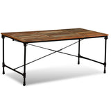 Dining Table Solid Reclaimed Wood 180 cm 243995