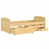 Day Bed with 5 Drawers without Mattress "IRUN" 90x200 cm 3185211