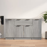 Sideboards 3 pcs Grey Sonoma Engineered Wood 3115834