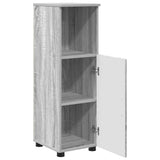 Bathroom Cabinet with Storage Grey Sonoma 30 x 35 x 95 cm 883320