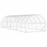 Chicken Coop Silver 800 x 300 x 200 cm Galvanised Steel 3434693