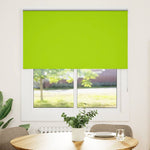 ZNTS Roller Blind Blackout Leaves Green 130x150 cm Fabric Width 126.6 cm Polyester 4011264