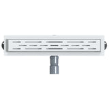 Shower Drain Line Design with 360&deg Siphon Silver 50 cm 42015979