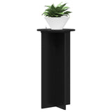 Plant Stand 2 pcs Black 40 x 40 x 80 cm Engineered Wood 899700