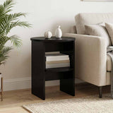 Side Cabinet 2 pcs Black 40 x 50 cm Engineered Wood 899819
