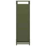 Firewood Rack Olive Green 90x28x90 cm Cold-rolled steel 864218