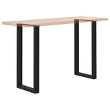 Bar Table Legs U-Shaped 2 pcs Black 50x cm Steel 4013232