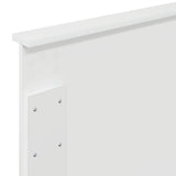 Headboard Gloss White Engineered wood 888368